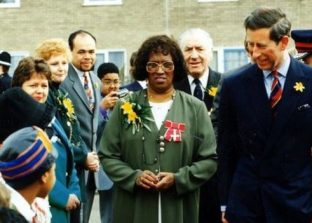 Hundreds lined the streets to pay respects to Wales' first black head teacher Betty Campbell