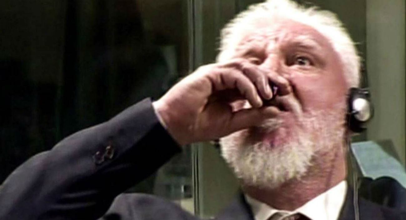 A Man Drank Poison Inside Courtroom