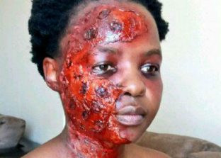 Amazing makeup artist by Nandi Mpiti