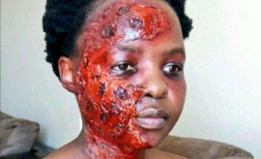 Amazing makeup artist by Nandi Mpiti