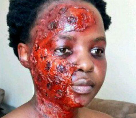 Amazing makeup artist by Nandi Mpiti