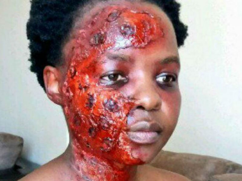 Amazing makeup artist by Nandi Mpiti