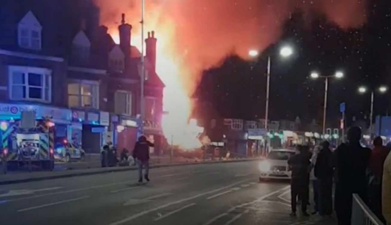 Leicester explosion