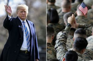 Donald Trump banning transgender troops