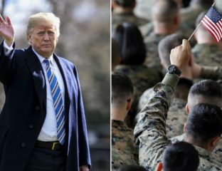 Donald Trump banning transgender troops