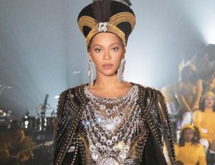 Beyonce performing at Coachella