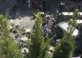 van ploughs into crowd in Muenster