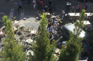 van ploughs into crowd in Muenster