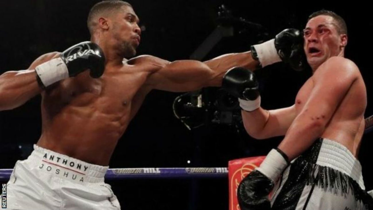 Anthony Joshua beats Joseph Parker
