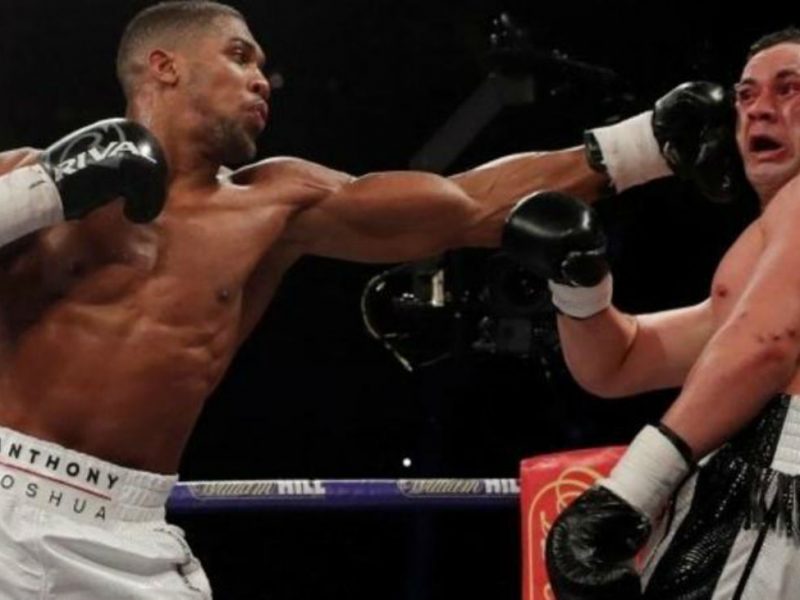 Anthony Joshua beats Joseph Parker