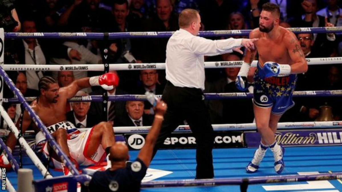 Tony Bellew beats David Haye